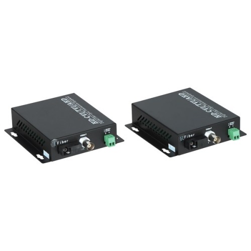 Światłowodowy konwerter wideo OVH-1D/SC 1x Video + RS-485 komplet nadajnik i odbiornik TXRX - 2796653