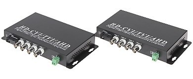 Światłowodowy konwerter wideo OVH-4D/SC 4x VIDEO + RS-485 komplet TXRX - 2796654
