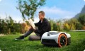 Kosiarka automatyczna Segway Navimow i105E Powierzchnia koszenia 500 m2 Wodoodporny IPX6 58 dB Stacja ładująca, antena, stojak antenowy, przewód zasilający - 2797882