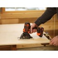 Black & Decker MT218K-QW oscylujące narzędzie wielofunkcyjne Czarny, Pomarańczowy 8500 OPM - 2797916