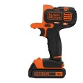 Black & Decker MT218K-QW oscylujące narzędzie wielofunkcyjne Czarny, Pomarańczowy 8500 OPM - 2797911