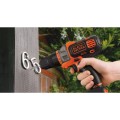 Black & Decker MT218K-QW oscylujące narzędzie wielofunkcyjne Czarny, Pomarańczowy 8500 OPM - 2797903