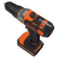 Black & Decker MT218K-QW oscylujące narzędzie wielofunkcyjne Czarny, Pomarańczowy 8500 OPM - 2797912