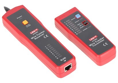 Detektor par przewodów z testerem kabli RJ-45 UT-682 UNI-T - 2798010