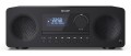 System Hi-Fi Sharp TOKYO DAB+ All-in-One XL-B720D(BK) Wejście AUX Łączność Bluetooth Odtwarzacz CD Radio FM - 2798040