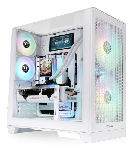 Obudowa Geh Thermaltake View 390 Air Midi Tower Snow White retail - 2798098