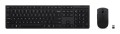 Lenovo Professional Bezprzewodowa ładowalna klawiatura i mysz combo | Zestaw klawiatury i myszy | Bezprzewodowy | Mysz w zestawie | Euro amerykańskie | Łączność Bluetooth | Szary - 2798470