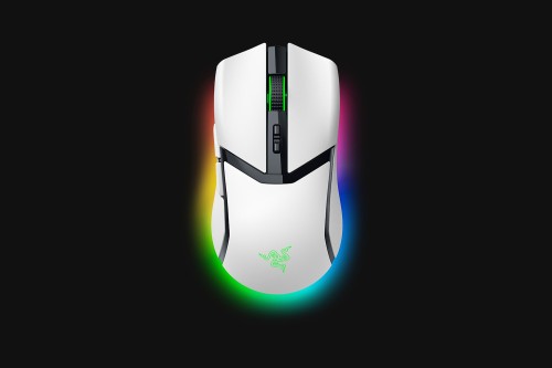 Mysz Razer Cobra Pro, biała, sieć bezprzewodowa/przewodowa, 2,4 GHz, USB-C - 2798538