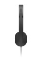 Przewodowy zestaw słuchawkowy VoIP Lenovo 5000 z mikrofonem, USB A/C, Czarny - 2798582
