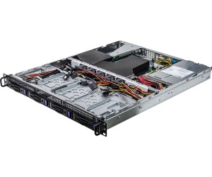 Platforma ASRock Rack (1U) AMD Ryzen (4xLFF, 2xGbE, Red. PSU, IPMI)
