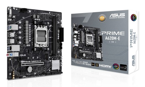 ASUS PRIME A620M-E-CSM AMD A620 Gniazdo AM5 micro ATX - 2798761