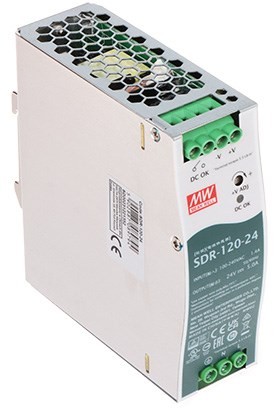 Zasilacz impulsowy SDR-120-24 Mean Well - 2798822