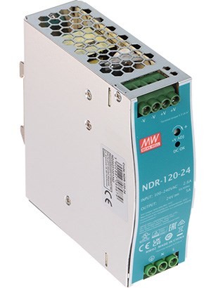 Zasilacz impulsowy NDR-120-24 Mean Well - 2798825