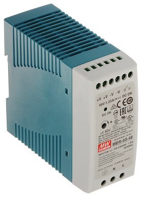 MDR-60-48 1,25A Zasilacz na szynę DIN PULSAR - 2798829