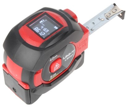 Dalmierz laserowy + miara zwijana LM-40T UNI-T - 2799005