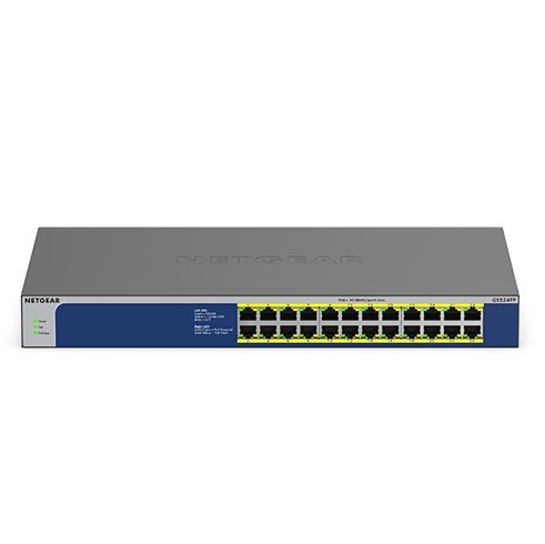 NETGEAR GS524PP switch niezarządzalny Gigabit Ethernet (10/100/1000) Obsługa PoE Szary - 2799208