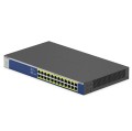 NETGEAR GS524PP switch niezarządzalny Gigabit Ethernet (10/100/1000) Obsługa PoE Szary - 2799204
