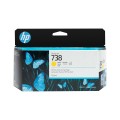 HP Wkład z atramentem żółtym DesignJet 738 130 ml - 2800177