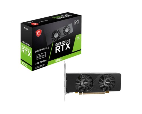 Karta graficzna MSI GeForce RTX 3050 LP E 6G OC - 2800669