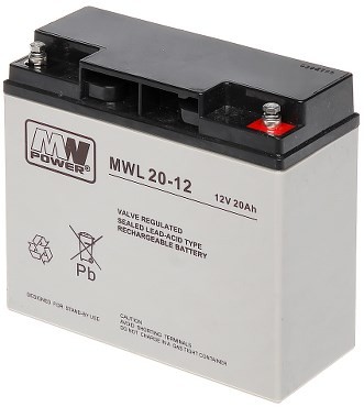 Akumulator AGM MWL 20-12 12V20Ah Gwarancja wewnętrzna - 2800860
