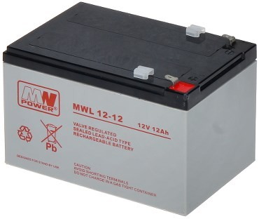 Akumulator 12V 12AH MWL - 2800871
