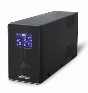 ENERGENIE ZASILACZ AWARYJNY UPS AVR 2000VA LCD, 3X C13, 2X SCHUKO, USB, RJ45 (WYPRZEDAŻ)