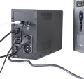 ENERGENIE ZASILACZ AWARYJNY UPS AVR 2000VA LCD, 3X C13, 2X SCHUKO, USB, RJ45 (WYPRZEDAŻ) - 2800926
