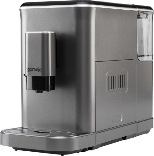 Gorenje Ekspres do kawy GFACM20S Ciśnienie pompy 20 bar, Odłączany spieniacz do mleka, Automatyczny, 1350 W, Stal nierdzewna - 2793300
