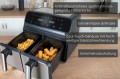 Frytownica Unold Air Fryer Double Twin Zone srebrny - 2793403