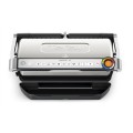 Grill elektryczny TEFAL, model GC728D10 o mocy 2000 W, wykonany ze stali nierdzewnej - 2793547