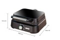 Gofrownica Unold Belgian Waffle Maker Brukselka Schwarz (48275) - 2793973