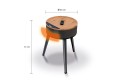 Unold Stół z termowentylatorem Henry Ceramic brązowy (86545) - 2794476