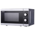 Kuchenka mikrofalowa SHARP YC-MS01E-S (800W; 20l; kolor srebrny) (WYPRZEDAŻ) - 2793590