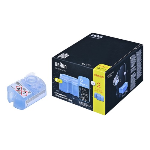 Wkład czyszczący do golarek 8-pak CCR6+2 BRAUN - 2800957