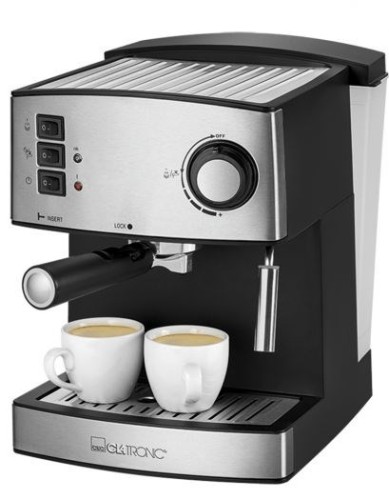 Ekspres kolbowy Clatronic ES 3643 ( 850W ; kolor srebrny ) - 2793376