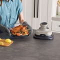Ninja CRISPi Pojedyńczy 3,8 l 1700 W Frytkownica na gorące powietrze Szary, Kolor kamienia, Przezroczysty - 2801173