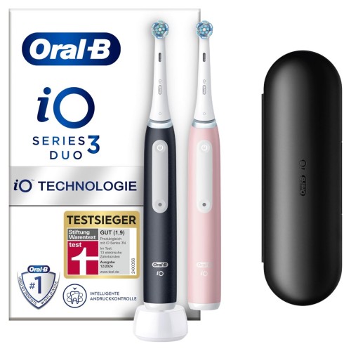 Szczoteczka Oral-B Rotacyjna iO Series 3n Matt Black/Blush Pink - 2801904