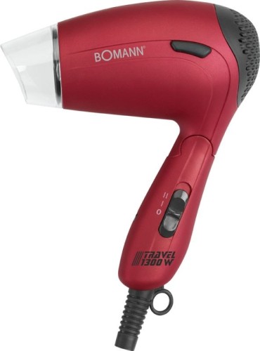 Suszarka do włosów Boman  HTD 8005 czerwona (1300W; czerwony) - 2794413