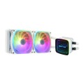 Enermax Cieczowy Chłodzenie Procesora Aquafusion ADV 240mm RGB Biały - 2802856