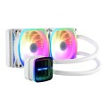 Enermax Cieczowy Chłodzenie Procesora Aquafusion ADV 240mm RGB Biały - 2802857