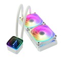 Enermax Cieczowy Chłodzenie Procesora Aquafusion ADV 240mm RGB Biały - 2802860