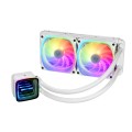 Enermax Cieczowy Chłodzenie Procesora Aquafusion ADV 240mm RGB Biały - 2802861