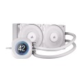 Chłodnica Wodna Corsair NAUTILUS 240 LCD Biały, 240mm - 2802965