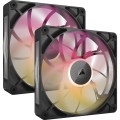 Zestaw startowy CORSAIR iCUE Link RX140 MAX RGB - Wentylator obudowy - 140mm - (zestaw 2 szt.) - 2802983