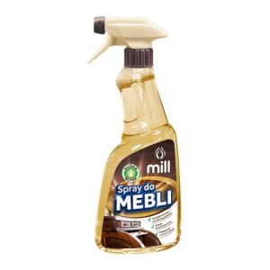 MILL Clean Spray preparat do mebli 590 ml. Działa antystatycznie