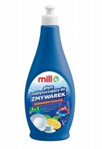 MILL Płyn nabłyszczające do zmywarek 3 in 1 500 ml