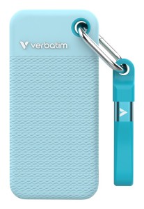 Dysk SSD zewnętrzny Verbatim Pocket 2TB USB-C 3.2 Gen 2 niebieski