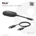 Adapter WRL USB-C na HDMI CSV-2570 Club3D - 2803762