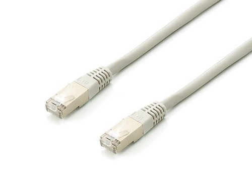Kabel krosowy Equip Cat6A 10szt S/FTP 2xRJ45 2,00m Szary Platynowy - 2803791