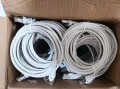 equip - Kabel krosowy RJ-45 męski biały linka 25 cm CAT 6 - Bezhalogenowy, Formowany, Komplet 100 szt. - 2803831